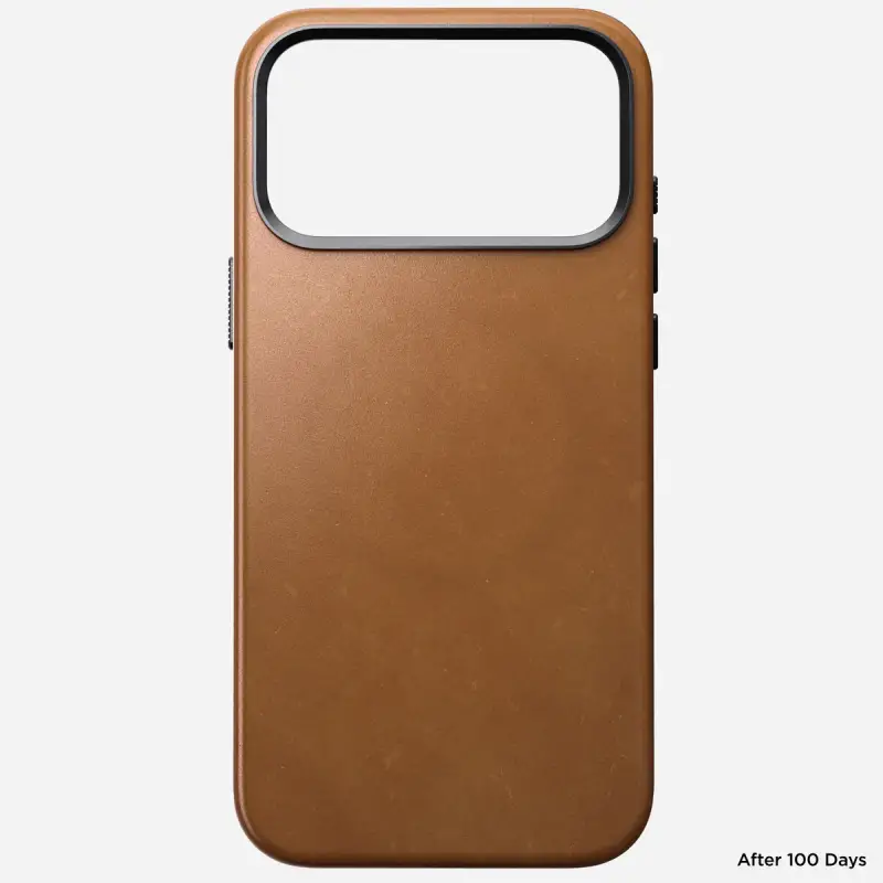 Best iPhone Air & iPhone 17 Series Accessories to Buy Right Now: Cases, Wallets, Screen Protectors, and More 38 Nomad Traditional Leather Case in English Tan