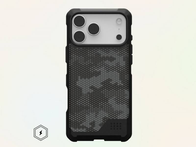Best iPhone Air & iPhone 17 Series Accessories to Buy Right Now: Cases, Wallets, Screen Protectors, and More 93 UAG Metropolis LT case for the iPhone 17 Pro Max in MIcro Hex Camo Graphite