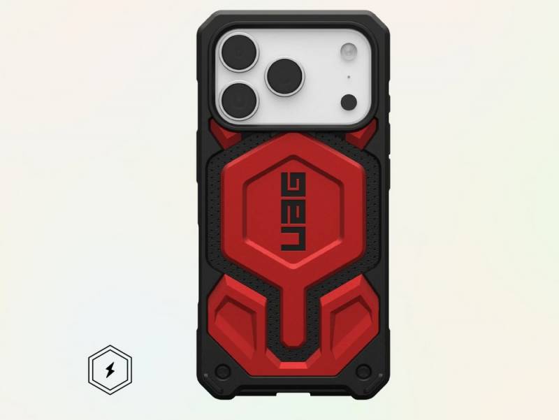 Best iPhone Air & iPhone 17 Series Accessories to Buy Right Now: Cases, Wallets, Screen Protectors, and More 89 UAG Monarch Pro case for the iPhone 17 Pro in Crimson