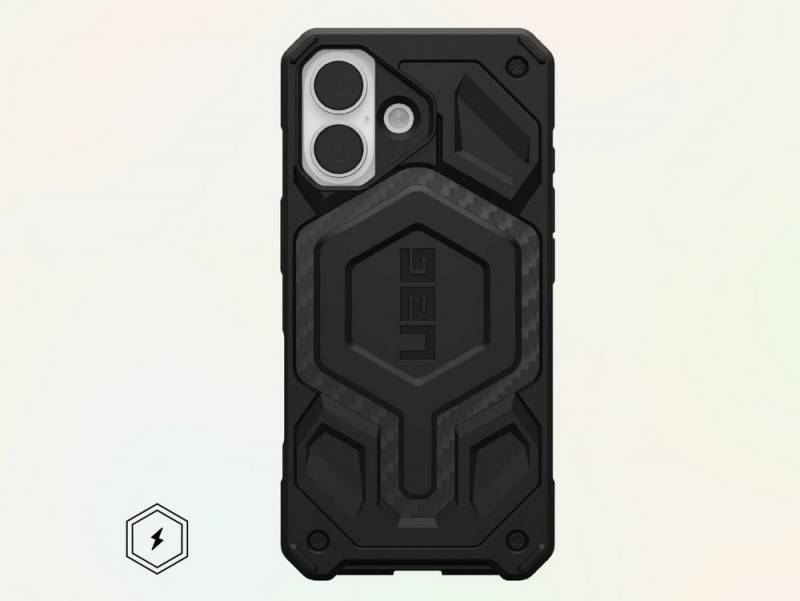 Best iPhone Air & iPhone 17 Series Accessories to Buy Right Now: Cases, Wallets, Screen Protectors, and More 88 UAG Monarch Pro case for the iPhone 17 in Carbon Fiber