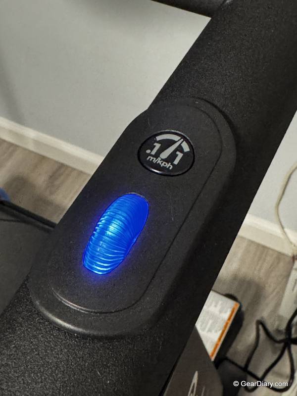 Echelon Stride-6 Treadmill Review: The Quiet, Space-Saving Treadmill That Actually Folds Flat 5 MPH adjustment on the Echelon Stride-6
