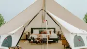 20-foot White Duck Outdoors Avalon Bell Tent