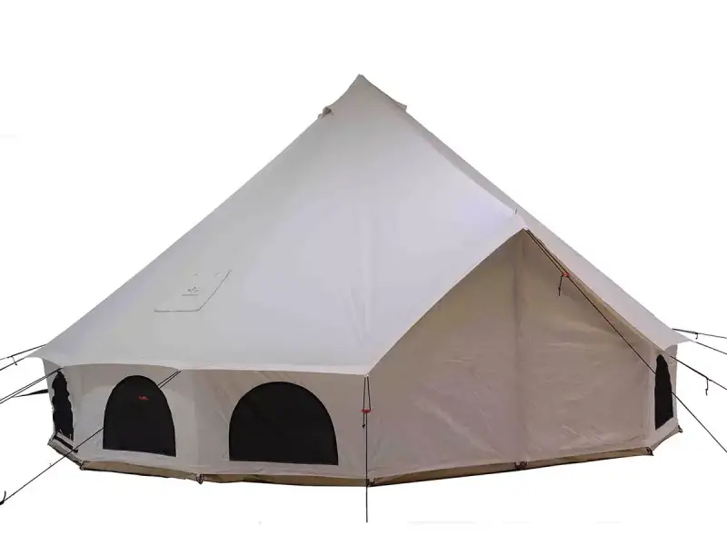 White Duck Outdoors Altimus Bell Tent Review and a Look at the Avalon Bell Tent: Premium Canvas Shelters That Redefine Glamping Comfort 21 23-foot Avalon Bell Tent