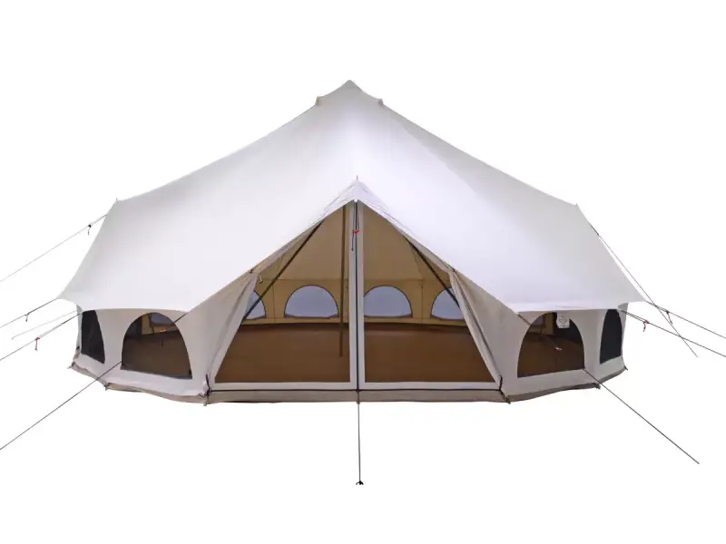 White Duck Outdoors Altimus Bell Tent Review and a Look at the Avalon Bell Tent: Premium Canvas Shelters That Redefine Glamping Comfort 22 23-foot Avalon Bell Tent