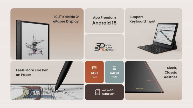 BOOX Rolls out Note Air5 C and Palma 2 Pro, Two Color ePaper Devices with Real-Life Perks 3 BOOX Note Air5 C