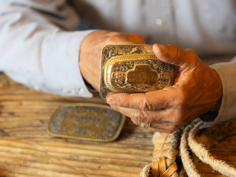The $200 Ford Truckle Belt Buckle Is the Wildest Way to Carry Your Truck's Key Fob Yet 1 Ford Truckle Belt Buckle