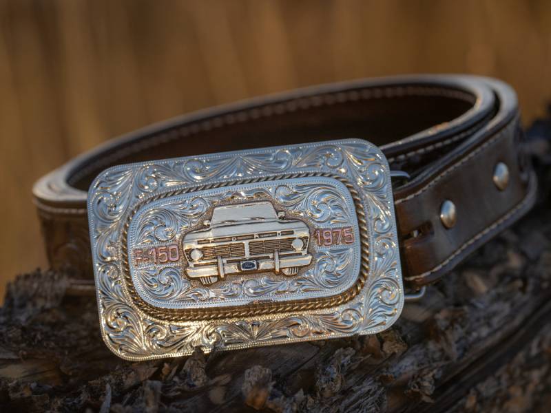 The $200 Ford Truckle Belt Buckle Is the Wildest Way to Carry Your Truck's Key Fob Yet 7 Ford Truckle Belt Buckle