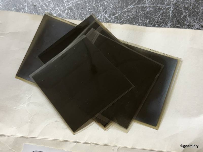 Some of the dd-sized 1950's negatives