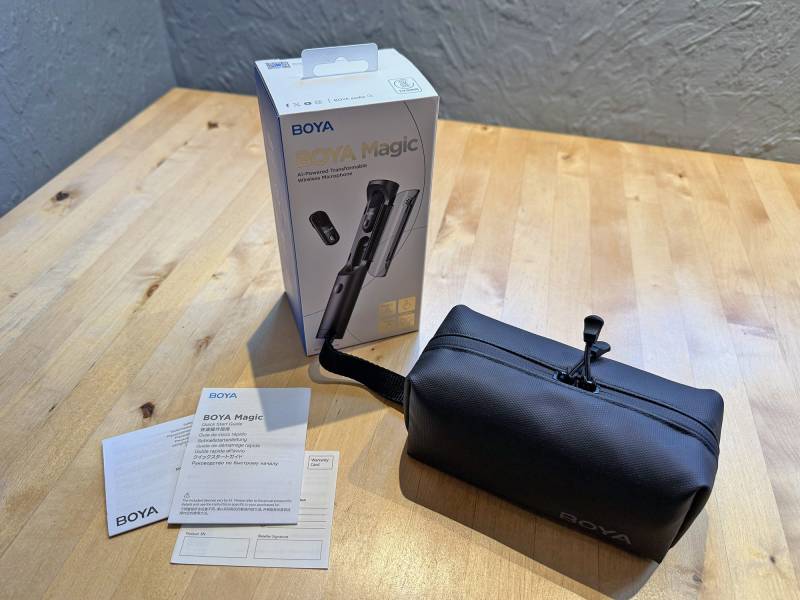 BOYA Magic Microphone Review: Four Configurations with Excellent Sound and Amazing AI Noise Cancellation 7 Boya Magic Wireless Microphone