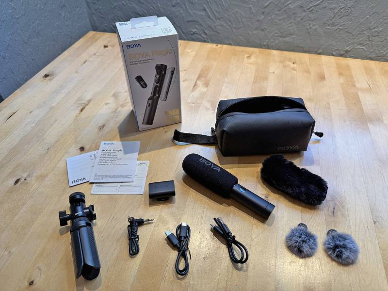 BOYA Magic Microphone Review: Four Configurations with Excellent Sound and Amazing AI Noise Cancellation 8 Boya Magic Wireless Microphone