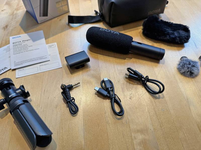 BOYA Magic Microphone Review: Four Configurations with Excellent Sound and Amazing AI Noise Cancellation 9 Boya Magic Wireless Microphone