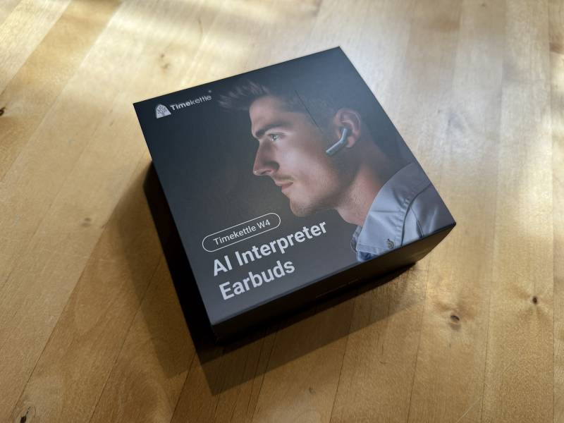 Timekettle W4 AI Interpreter Earbuds Review: Effortless, Accurate, Real-time Translations in an Elegant Package 3 Timekettle W4 AI Interpreter Earbuds retail box