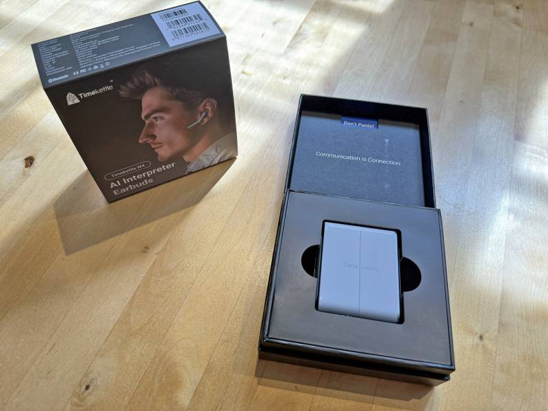 Timekettle W4 AI Interpreter Earbuds Review: Effortless, Accurate, Real-time Translations in an Elegant Package 5 Opening the Timekettle W4 AI Interpreter Earbuds