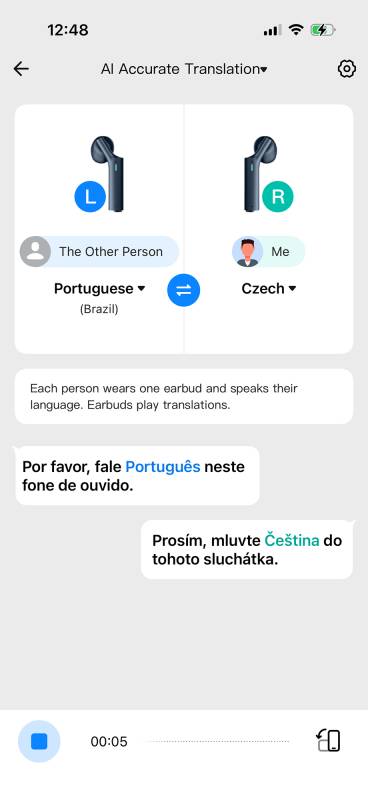 Timekettle W4 AI Interpreter Earbuds Review: Effortless, Accurate, Real-time Translations in an Elegant Package 11 Timekettle app