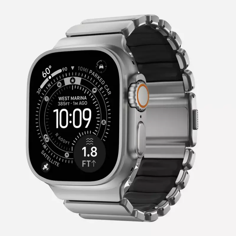 Nomad Stratos Is the Titanium Apple Watch Band That Knows How to Flex 12 Nomad Stratos Titanium Apple Watch Band