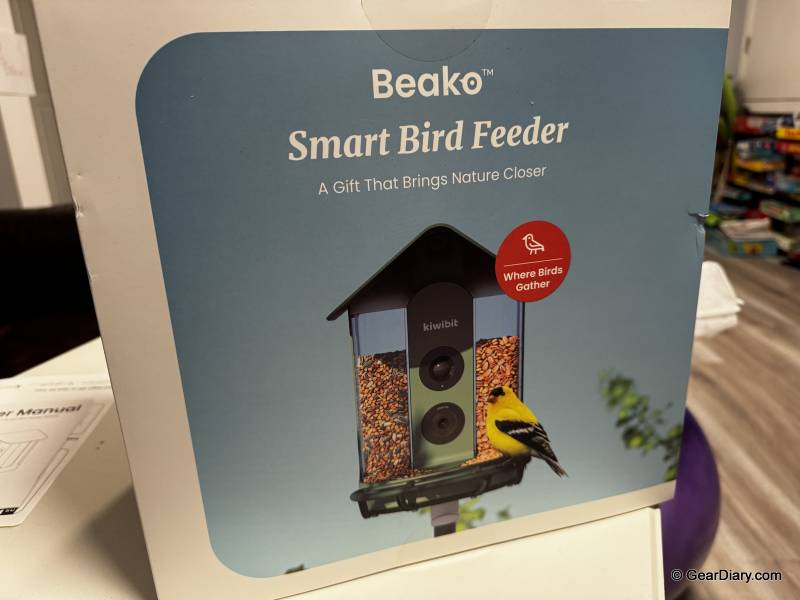 Kiwibit Beako Smart Bird Feeder Review: Beautiful Design, Great Camera, but Beware the Squirrels 2 Kiwibit Beako Smart Bird Feeder in its retail box
