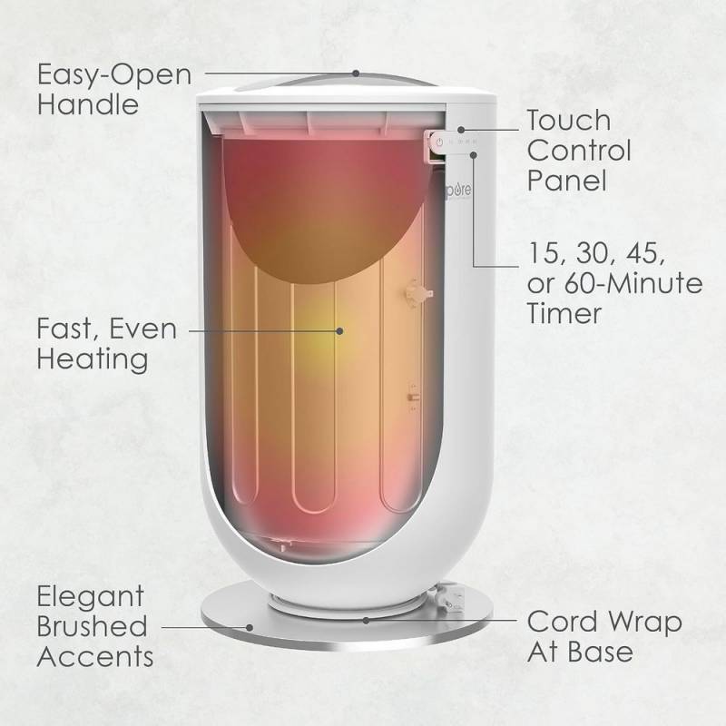 Gear Diary’s 2025 Holiday Gift Guide & Giveaway: Smart Home Tech, Cozy Gadgets, and Connected Comfort 108 Pure Enrichment PureBliss Luxury Towel Warmer