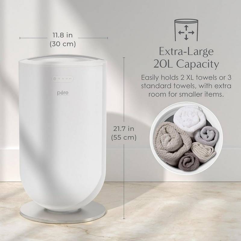 Gear Diary’s 2025 Holiday Gift Guide & Giveaway: Smart Home Tech, Cozy Gadgets, and Connected Comfort 109 Pure Enrichment PureBliss Luxury Towel Warmer