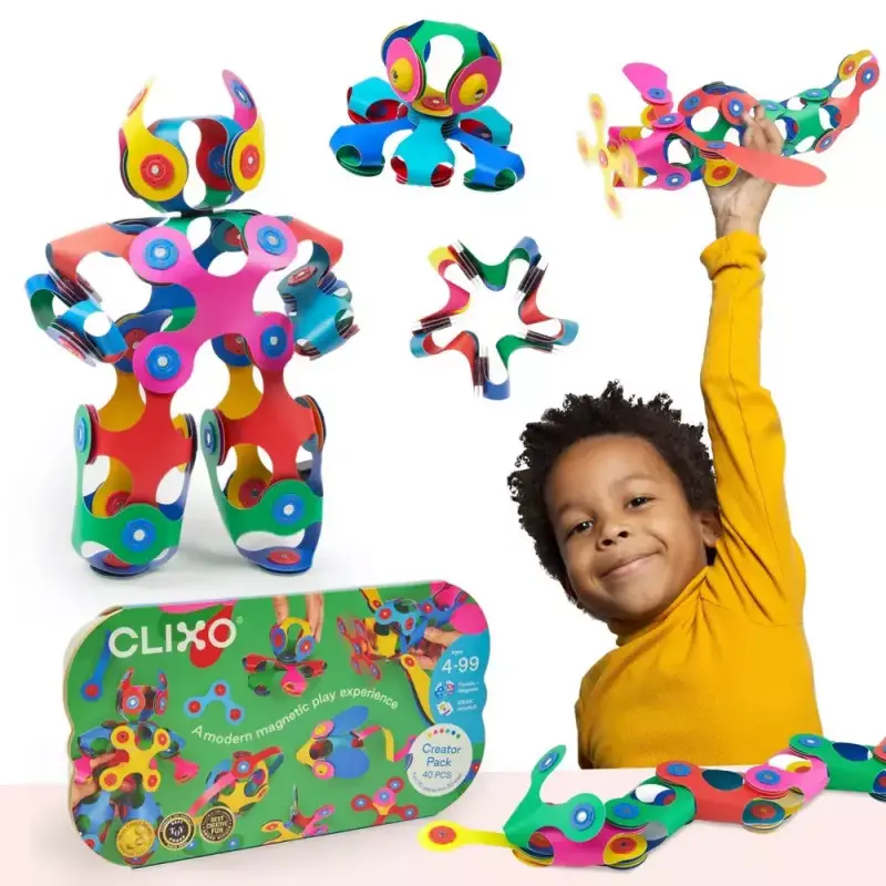 Clixo 40-Piece Creator Pack