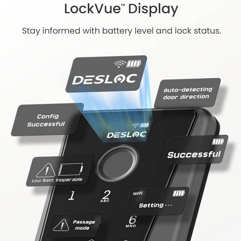 Gear Diary’s 2025 Holiday Gift Guide & Giveaway: Smart Home Tech, Cozy Gadgets, and Connected Comfort 61 DESLOC D110 Plus Deadbolt Smart Lock
