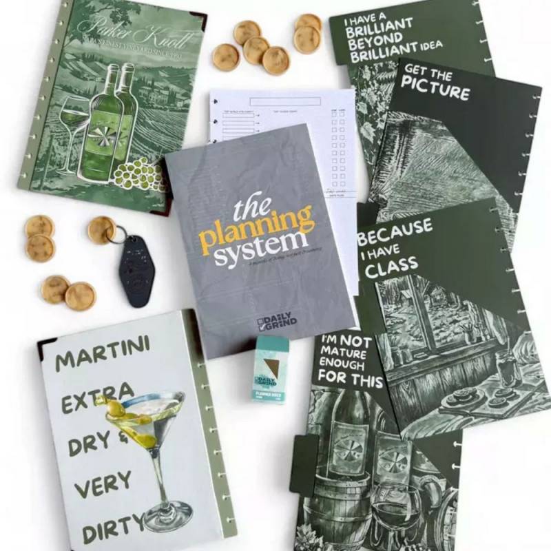 Gear Diary’s 2025 Holiday Gift Guide & Giveaway: Wellness, Self-Care, and the Science of Feeling Good 22 Daily Grind Planners