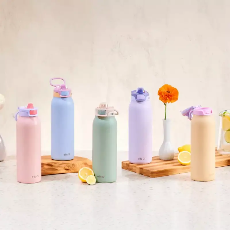 Gear Diary’s 2025 Holiday Gift Guide & Giveaway: Wellness, Self-Care, and the Science of Feeling Good 18 Ello Pop & Fill Stainless Steel Water Bottle