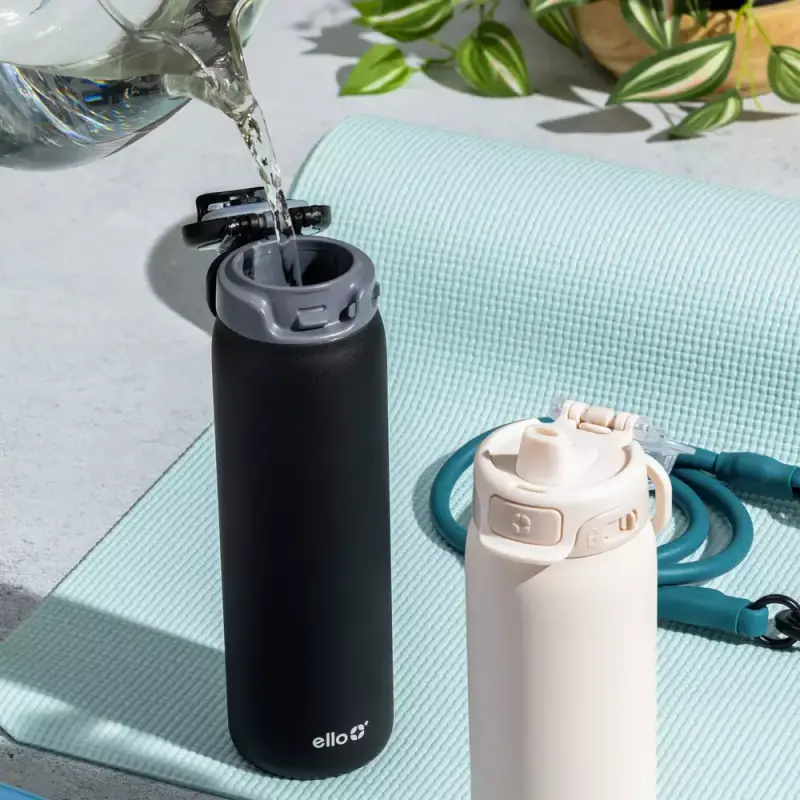 Gear Diary’s 2025 Holiday Gift Guide & Giveaway: Wellness, Self-Care, and the Science of Feeling Good 16 Ello Pop & Fill Stainless Steel Water Bottle