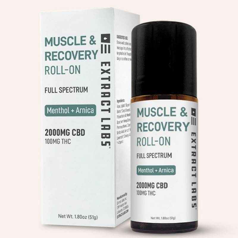 Gear Diary’s 2025 Holiday Gift Guide & Giveaway: Wellness, Self-Care, and the Science of Feeling Good 43 Extract Labs Muscle and Recovery Roll On