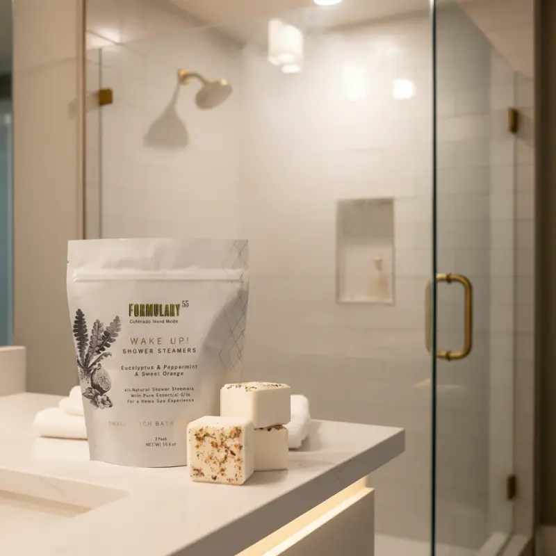 Gear Diary’s 2025 Holiday Gift Guide & Giveaway: Wellness, Self-Care, and the Science of Feeling Good 20 Formulary55 Wake Up Shower Steamers