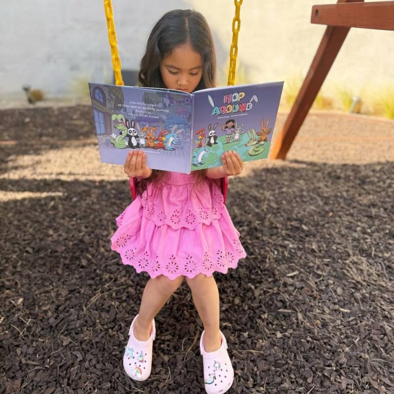 Hop Around Children's Book