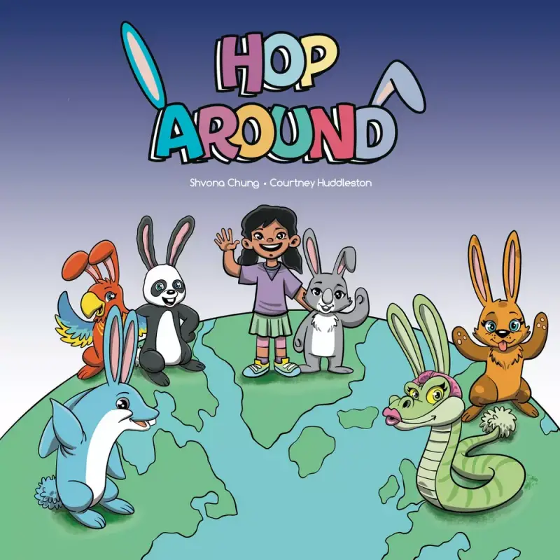 Hop Around Children's Book
