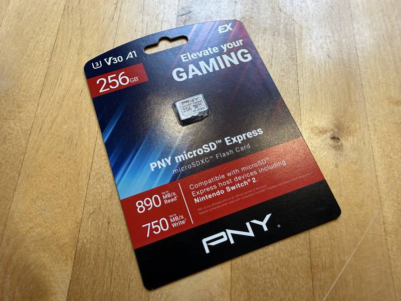 256GB PNY microSD™ Express U3 V30 A1 microSDXC Flash Memory Card