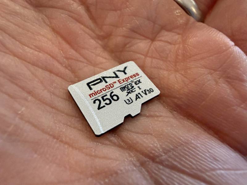 256GB PNY microSD™ Express U3 V30 A1 microSDXC Flash Memory Card