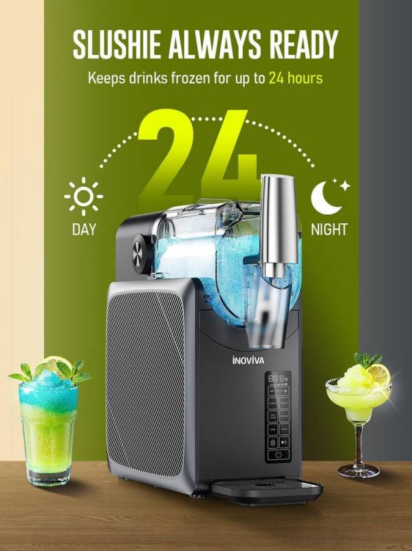 Gear Diary’s 2025 Holiday Gift Guide & GIveaway: Smart Sips, Savory Swaps, and Kitchen Magic for Every Cook 58 Innoviva S1.2 Slushie Machine