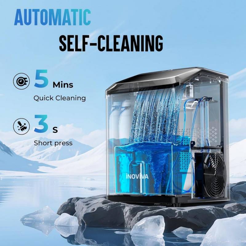 Gear Diary’s 2025 Holiday Gift Guide & GIveaway: Smart Sips, Savory Swaps, and Kitchen Magic for Every Cook 79 Inoviva K2.0 Nugget Ice Maker