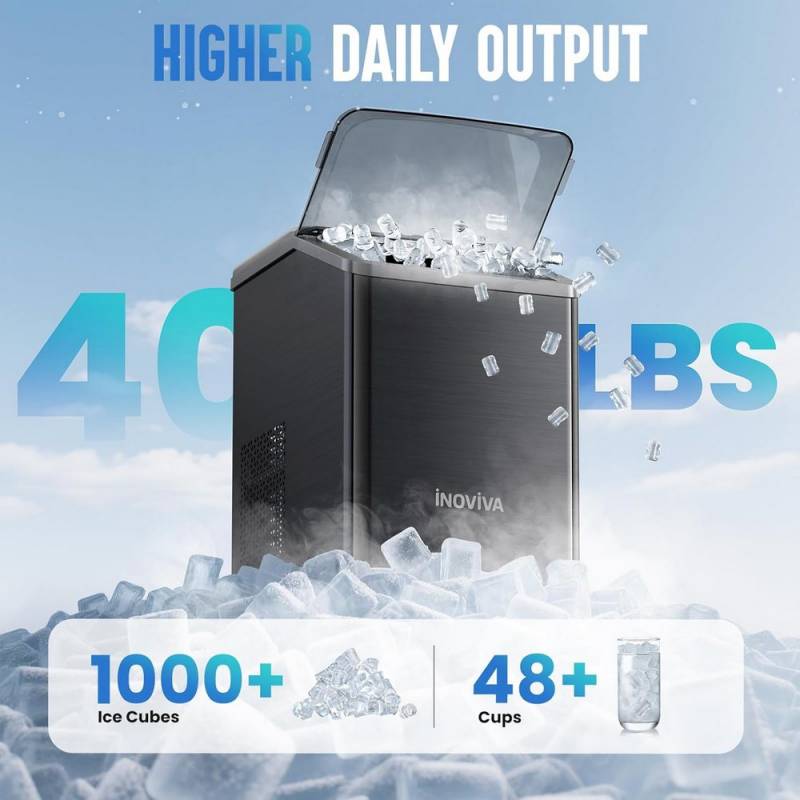 Gear Diary’s 2025 Holiday Gift Guide & GIveaway: Smart Sips, Savory Swaps, and Kitchen Magic for Every Cook 83 Inoviva K2.0 Nugget Ice Maker