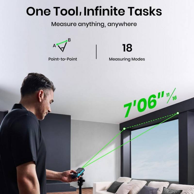 Gear Diary’s 2025 Holiday Gift Guide & Giveaway: Smart Home Tech, Cozy Gadgets, and Connected Comfort 75 MILESEEY S50 Green-Beam Laser Measure