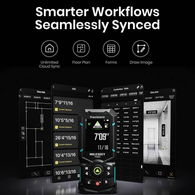 Gear Diary’s 2025 Holiday Gift Guide & Giveaway: Smart Home Tech, Cozy Gadgets, and Connected Comfort 77 MILESEEY S50 Green-Beam Laser Measure