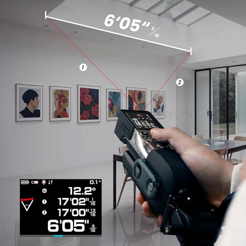 Gear Diary’s 2025 Holiday Gift Guide & Giveaway: Smart Home Tech, Cozy Gadgets, and Connected Comfort 84 MILESEEY XTape1 Modular Digital Laser Tape Measure