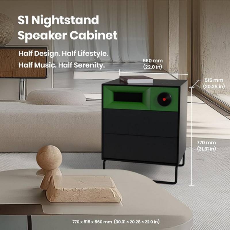 Gear Diary’s 2025 Holiday Gift Guide & Giveaway: Smart Home Tech, Cozy Gadgets, and Connected Comfort 87 Morning Blues Nightside S1 Cabinet Speaker