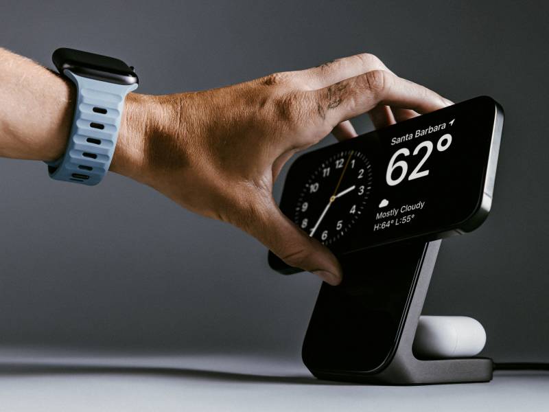 Nomad Stand One and Stand One Max Bring Convenient and Organized Qi2 Wireless Charging to Your Desk or Bedside Table 3 Nomad Stand One