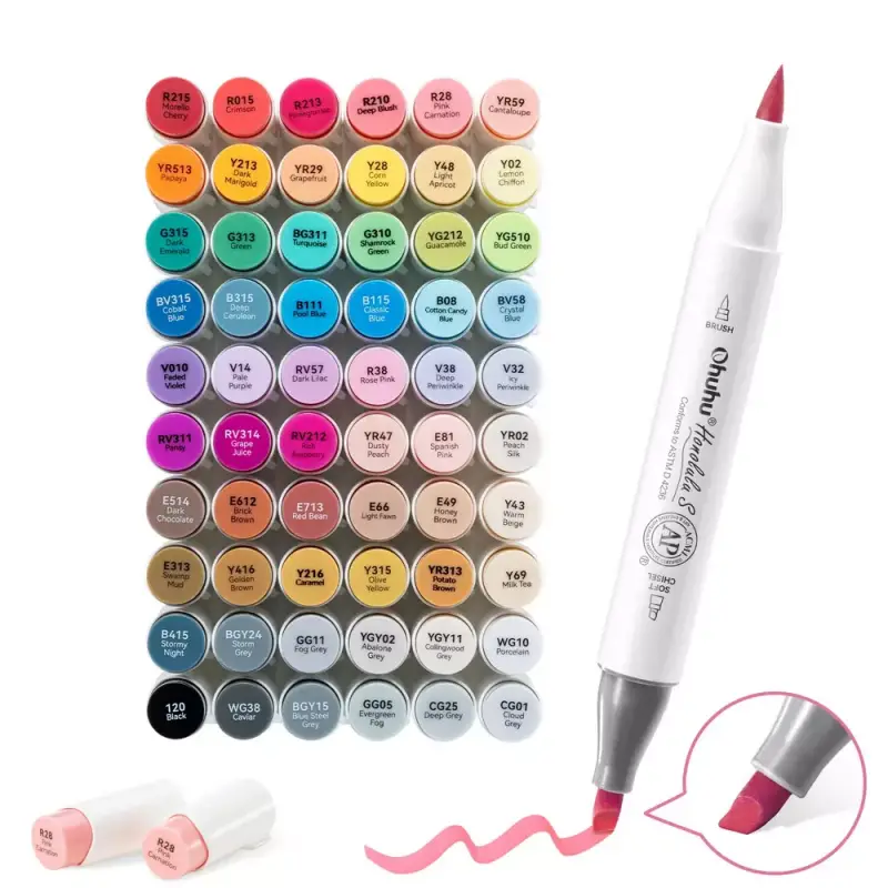 Gear Diary’s 2025 Holiday Gift Guide & Giveaway: Clever, Comforting, and Sanity-Saving Gifts for Parents 86 Ohuhu Honolulu S Illustration Tone Soft Chisel Alcohol Markers