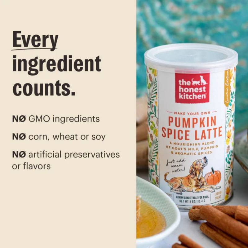 Gear Diary’s 2025 Holiday Gift Guide & Giveaway: Smart, Stylish, and Wellness-Boosting Gifts for Pet-Loving Homes 14 Pumpkin Spice Latte Dog Treat