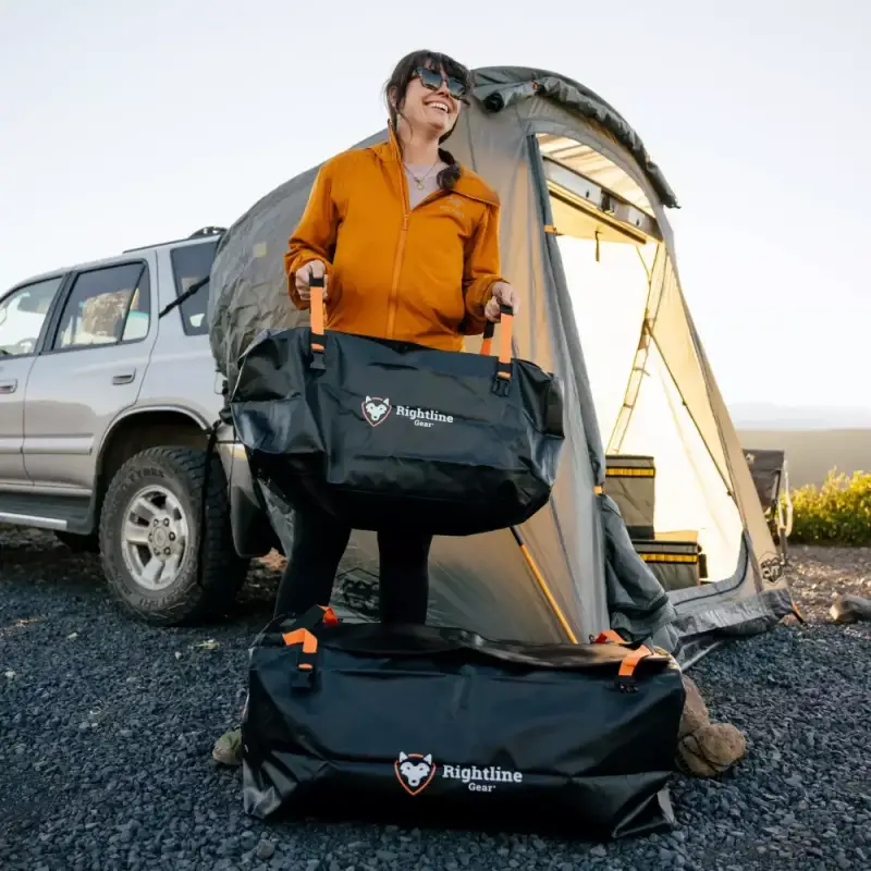Gear Diary’s 2025 Holiday Gift Guide & Giveaway: Trail-Tested Gifts for Campers, Overlanders, and Outdoors Diehards 26 Rightline Gear Car Top Duffles