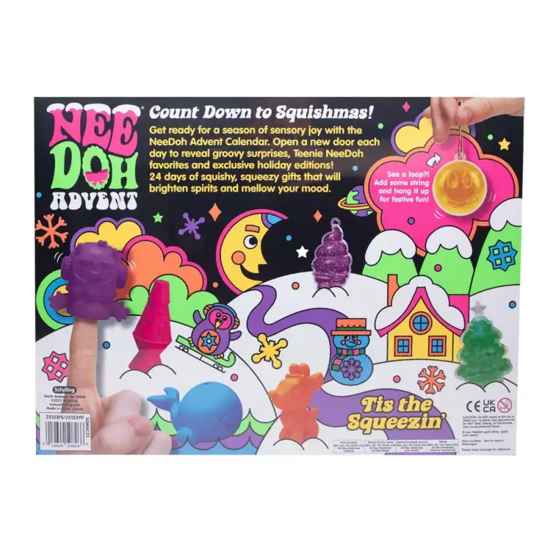Schylling NeeDoh Advent Calendar