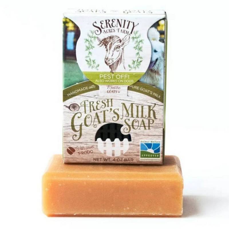 Gear Diary’s 2025 Holiday Gift Guide & Giveaway: Smart, Stylish, and Wellness-Boosting Gifts for Pet-Loving Homes 36 Serenity Goat's Milk Soap Pest-Off! Shampoo Bar for Dogs and Humans