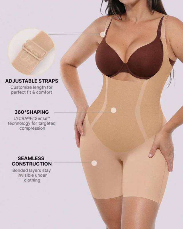 Gear Diary’s 2025 Holiday Gift Guide & Giveaway: Wellness, Self-Care, and the Science of Feeling Good 72 Shapellx INNER ARMOR Open Bust Full Bodysuit