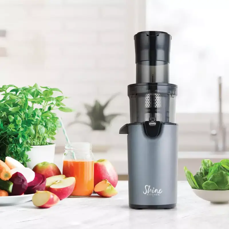 Gear Diary’s 2025 Holiday Gift Guide & GIveaway: Smart Sips, Savory Swaps, and Kitchen Magic for Every Cook 2 Shine Kitchen Co. Easy Cold Press Juicer with XL Feed Chute