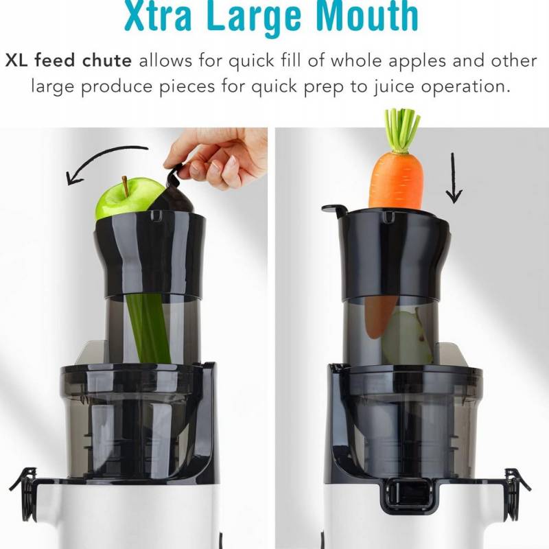 Gear Diary’s 2025 Holiday Gift Guide & GIveaway: Smart Sips, Savory Swaps, and Kitchen Magic for Every Cook 9 Shine Kitchen Co. Easy Cold Press Juicer with XL Feed Chute