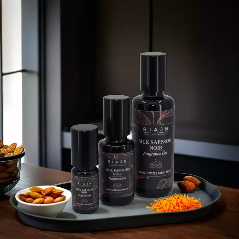 Gear Diary’s 2025 Holiday Gift Guide & Giveaway: Wellness, Self-Care, and the Science of Feeling Good 12 Silk Saffron Noir Fragrance Oil